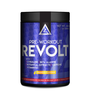 Revolt Pre-workout Lazar Angelov 380g | Megapump